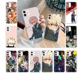 Funda transparente para Samsung A04, A14, A23, A34, A54, M23, M33, M52, M53, Realme 10, 9, C30S, C35, C55, VIVO Y02S, Y21, Y51, X80 Pro, WI82, Anime Hero Academia Tecno Spark GO 2020 cuero de búfalo