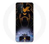 Coque pour Oppo A74 Formule 1 Sebastian Vettel Pilote automobile F1 Noir