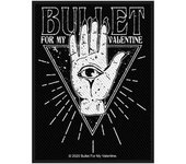 Bullet For My Valentine Parche en el ojo que todo lo ve One Size blanco/negro
