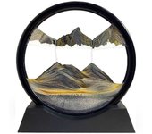 Marco de reloj de arena para paisajes efímeros 3D Moving Sand