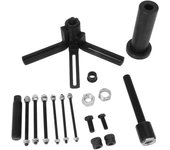 Separador de Cárter de Acero Metálico Herramienta Instaladora Extractora de Cárter con Adaptador de Clip C