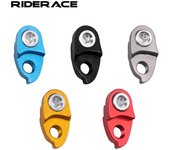 Extensor de patilla de cambio trasero de bicicleta, extensor de gancho de cola de cambio de cuadro de bicicleta de montaña y carretera, accesorios de ciclismo amarillo