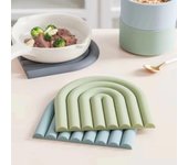 Heat Resistant Heat insulation Pad Silicone Pan Pads Multifunctional Tableware Placemat naranja