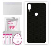 apgo Protective Skin Sticker for the back compatible with Xiaomi Mi Play, Wrap Film, Foil, Vinyl - Pattern Matrix