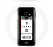 Coque pour Samsung Galaxy S9 Billet d'avion Dubai
