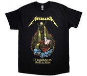 Metallica - Camiseta unisex para adulto si la oscuridad tuviera un hijo M