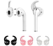 Candy Color Earplug Protector Earphone Replacement Earhooks Ear pads Case Silicone Earbuds Cover negro