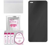 apgo Privacy Matte Hybrid protective glass compatible with Wiko Hi Enjoy 60 Pro 5G, flexible nano glass, great replacement for tempered glass, scratch