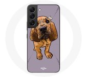 Coque pour Samsung Galaxy S21 FE Brown Floppy Ears