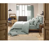 Housse de couette  Gaïa  toutes dimensions  Gaze de Coton  - Gaïa Eucalyptus - Housse de couette 240 x 220 cm