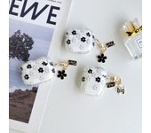Polvo brillante de alta transparencia para AirPods 4/Pro2 y funda blanda con Bluetooth para Apple 3 airpods 3
