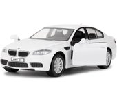 Coche de juguete de aleación fundida a presión a escala 1/36, modelo BMW M5 con función de retroceso, ideal para coleccionar juguetes decorativos, regalo para niños y niñas. 1/36-Size:13*5*4cm blanco