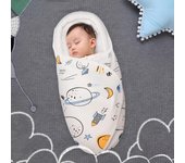 Saco de dormir para bebé, cochecito de bebé recién nacido, manta portátil de algodón para verano y primavera, sacos de dormir para pañales, saco de dormir