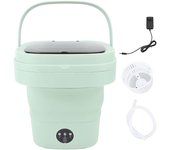 Lavadora portátil de 11L, gran capacidad, ropa interior de bebé, mini lavadora plegable para
