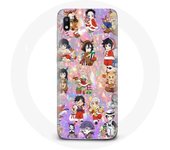 Coque pour Samsung Galaxy A10 Demon slayer merry christmas affiche le cadeau de noël