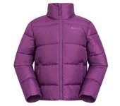 Chaqueta acolchada resistente al agua Lottie para niños de Mountain Warehouse 7-8 Years púrpura