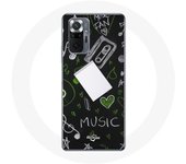 Coque pour Xiaomi Redmi Note 10 Pro Music clé de sol