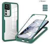 Funda de silicona líquida para Xiaomi Mi 13 12T 12 Lite 11T 11 5G NE Redmi Note 13 11S 10S 9S 10 Pro 9C 9A, protección completa de 360 ​​grados for Mi 11 Lite rojo