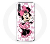 Funda para Huawei p30 lite Minnie Mouse lindo dibujo animado rosa