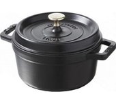 STAUB Cocotte redonda negra diámetro 28
