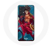 Maniacase Funda para Samsung Galaxy A32 5G Luffy Gear 5 One Piece Anime