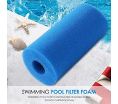 Para filtro de piscina lavable y reutilizable Intex tipo I/II/VI/D. Disponible en varios tamaños. Pieza de esponja de espuma.