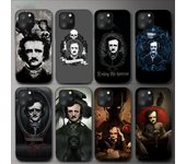 Funda de teléfono del novelista Edgar Allan Poe para iPhone 11 12 Mini 13 14 Pro Xs Max X 8 7 6s Plus 5 Se Xr Shell iPhone13