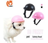 Cascos para mascotas: Elegantes sombreros y gorros de moto para perros y gatos Size S