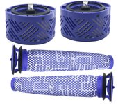 Filtro HEPA pre y postmotor para piezas de aspiradora Dyson V6 DC59 # DY-96674101 y DY-96566101 Kit