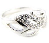 Bague argent 'Déesse' 54 plata