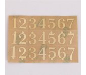 3D Note stickers 0.1mm Bronzing Scale Sticker New Label Sticker  Tongue Drum
