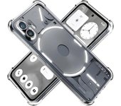 Funda de teléfono transparente de TPU suave para Nothing Phone 2 1 5G, a prueba de golpes, con airbag, protectora, transparente Nothing Phone2 transparente
