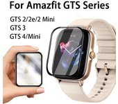 Película suave para reloj Amazfit GTS 4 2 Mini 3 2e, Protector de pantalla completa para Amazfit GTS2 GTS3 GTS4 Mini, película para reloj inteligente (No vidrio) Gts 4 taupe pálido