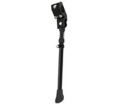Accesorio para bicicleta con pata de cabra lateral ajustable para bicicleta de montaña para neumáticos de 16, 20, 24 y 26 pulgadas negro