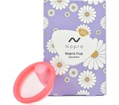 Disco menstrual Nopra con muesca de agarre, paquete limitado, copa menstrual, copa menstrual, copa menstrual (Rojo, L) rojo