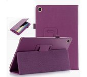 Funda con soporte para Samsung Galaxy Tab A7 Lite 2021 8,7 T220 T225, Funda magnética inteligente de PU para Samsung A7 Lite 8,7 T220 blanco humo