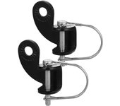 Enganche de remolque para bicicleta Acoplador de enganche de acero inoxidable de 12,2 mm 1PCS