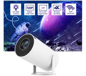 Proyector LCD portátil HY300 Smart Android 11.0 Home Theater 2.4G/5G WiFi de doble banda BT4.1 Multimedia AU Plug