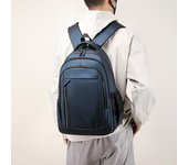 Mochila impermeable para hombre de gran capacidad, mochila para ordenador, mochila para estudiante negro