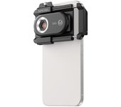 Apexel Lente para microscopio de teléfono móvil APL-MS100 100X con luces LED/UV y filtro CPL incorporado y batería