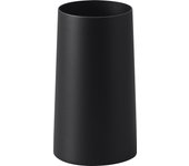 Soporte limpiador adhesivo Yamazaki Jitsugyo S Vertical Negro Aprox.. Limpiador adhesivo para ropa (7,5 x 7,5 x 13,5 cm) con entrada para minicaja de almacenamiento.