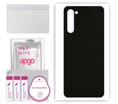 apgo Protective Skin Sticker for the back compatible with Oppo Find X2 Lite, Wrap Film, Foil, Vinyl - Pattern Matrix