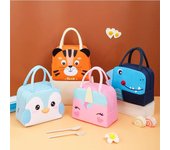 Bolsa térmica Kawaii para nevera portátil, bolsa de caja de almuerzo con aislamiento térmico escolar para mujeres y niños, bolsa pequeña refrigeradora para comida