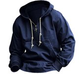 Sudaderas con capucha de otoño para hombre Sudaderas con capucha casuales para hombres Abrigos de primavera M negro