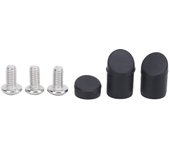 Tornillos y tapa de goma para guardabarros trasero de patinete eléctrico Xiaomi M365