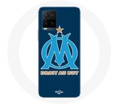 Coque pour Vivo Y21s 2021 / Y21 2021 Olympique de marseille OM logo bleu