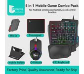 Juego de teclado y ratón para juegos móviles 5 en 1 MIX SE+ para dispositivos Android Special 5-in-1 package