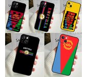 Funda con bandera de Eritrea para iPhone 14, 13, 12, 11, 16, 15 Pro Max Plus, Mini, 7, 8, X, XR, XS Max, funda suave iPhone X XS