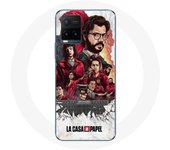 Coque pour Vivo Y21s 2021 / Y21 2021 La Casa De Papel affiche art