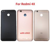Para Xiaomi Redmi 4X batería trasera carcasa de puerta trasera con lente de cámara + lateral oro